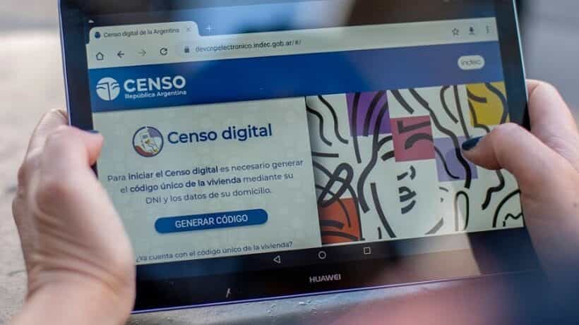 Ya se puede completar el Censo 2022 de forma digital