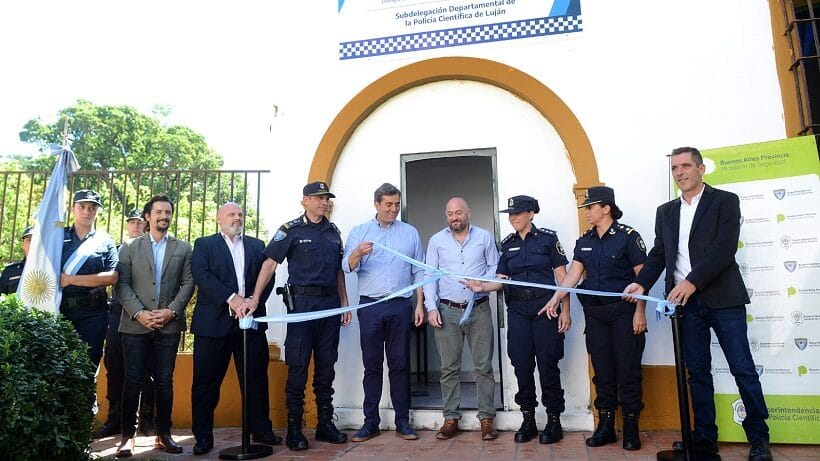 Inauguraron la nueva sede de la Policía Científica