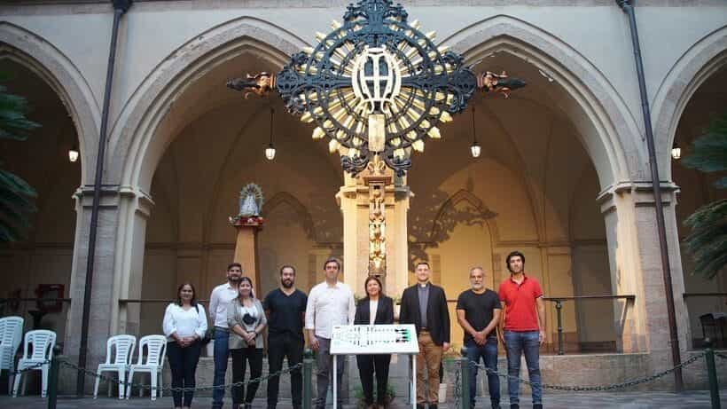Colocaron un plano háptico en la Basílica
