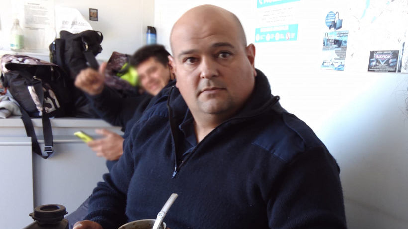 Despiden los restos del sargento Hernán Coll