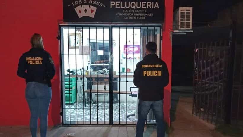 Tres detenidos en allanamientos por venta de drogas en el Parque Esperanza