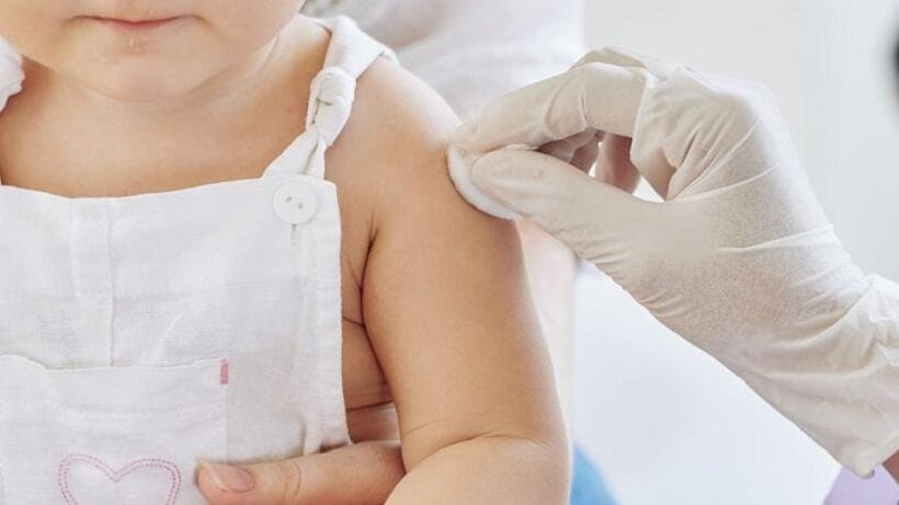 Campaña de vacunación para niños de 13 meses a 4 años 