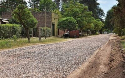 Anunciaron obras de empedrado en 168 calles