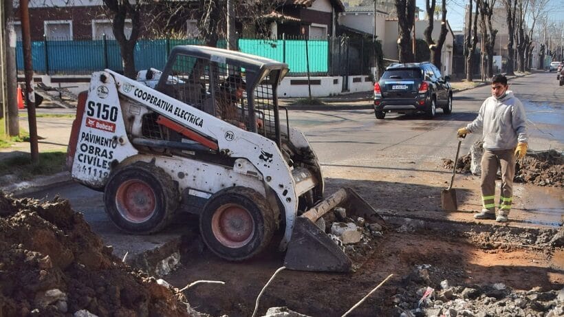 Corte en Mitre y Gamboa por reconstrucción de pavimento