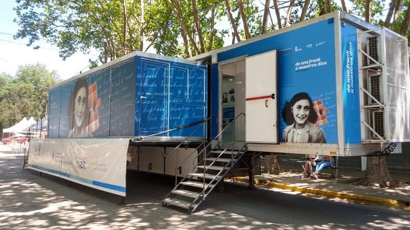 El Museo Móvil de Ana Frank llega a la ciudad